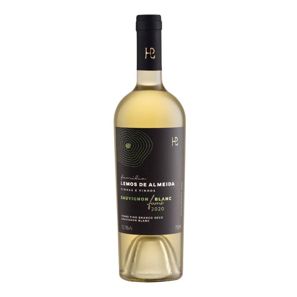 Vinho Família Lemos de Almeida Branco Seco Brasil Fumé Sauvignon Blanc 2020 750ml