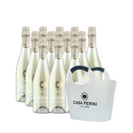 Kit Espumante Casa Perini Cristal + Bag Cooler