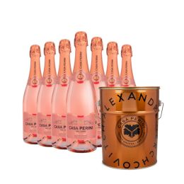 Balde Espumante Casa Perini Brut Rosé by Herchcovitch
