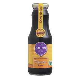 Suco de Uva Gallon Tinto Orgânico 300 ml - Caixa com 12 unidades